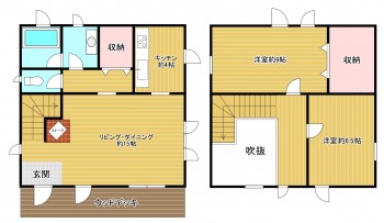 1F・2F　間取り